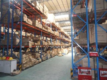 Multi Level Double Deep Pallet Rack , 500 - 2000KG Double Entry Selective Pallet Racking