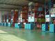 Flexible Double Deep Pallet Rack With Sliding Forklift Machines , Custom Height