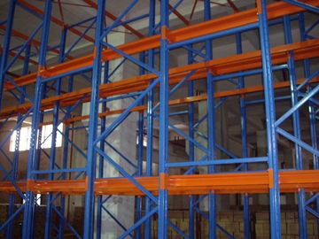 Powder Coating Double Deep Pallet Rack Anti-Rust 2000KG For Factory