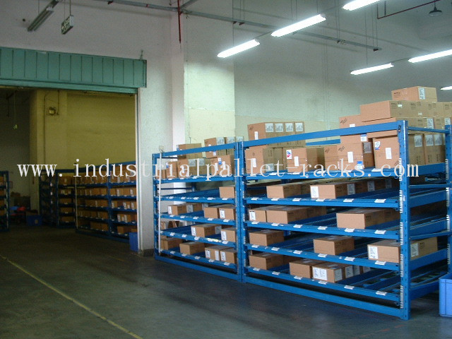 Live Flowing Racking Carton Flow Rack Light Duty Rotation Warehouse ...