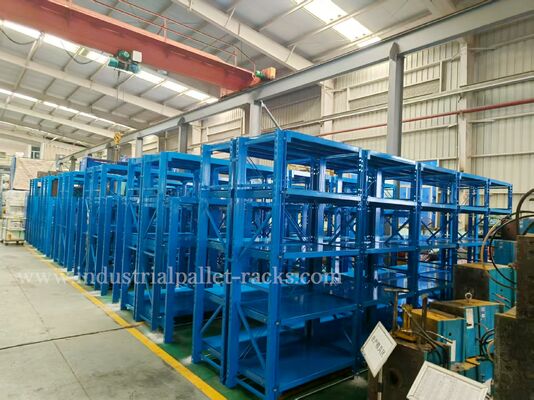 All-Open Mold Rack System Engineered for High-Load Precision, Operational Safety, and Space Optimization